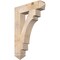 Ekena Millwork Merced Arts & Crafts Smooth Bracket, Douglas Fir, 5 1/2"W x 26"D x 38"H BKT06X26X38MRC03SDF - alternate 1